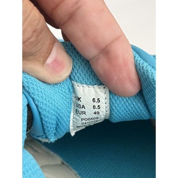 Diadora Sems Women's Blue and Black Soccer Futbol Molded Lace Up Cleats Size 8.5 - Picture 7 of 8